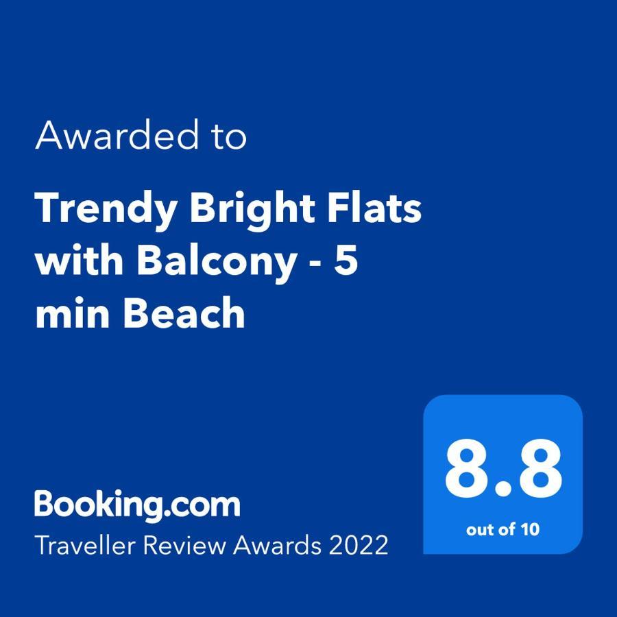 מטוסיניוס Host Wise - Trendy Bright Flats With Jacuzzi - 5 Min Beach מראה חיצוני תמונה